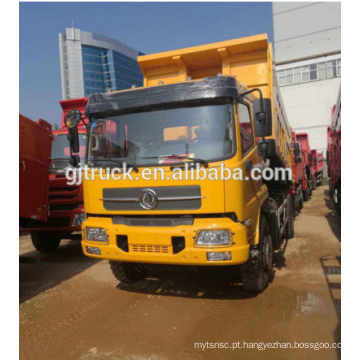 Movimentação da mão direita 4X2 caminhão de descarga de Dongfeng Tianjin / descarregador / caminhão basculante com capacidade do loadng de 210Hp 15CBM